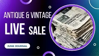 Thursday Live Sale - Loads of Amazing Antique & New Vintage Goods