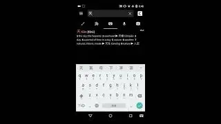 Pleco Chinese Dictionary2: Input