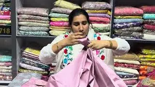 बहुत कम price range में dola silk के suit🥰साथ में reasonable price के partywear suits👉9050171718🙏🏻