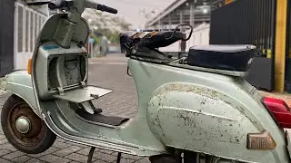 Review Vespa Rare item Vespa P100D / Darling 🇹🇼
