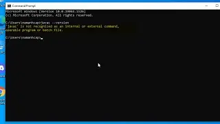 'javac' is not recognized as an internal or external command .. or batch file in Windows 10/8/7
