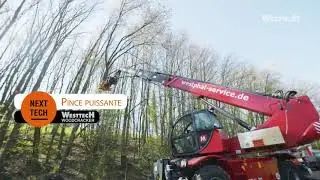 Woodcracker CS750 smart ріжучий захват для обрізання дерев в межах міста