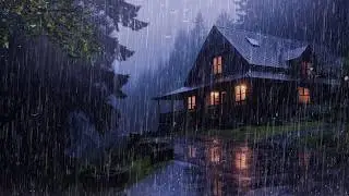 Fall Asleep With The Soothing Sounds Of Rain And Thunder | Rain Sounds For Sleeping - ASMR