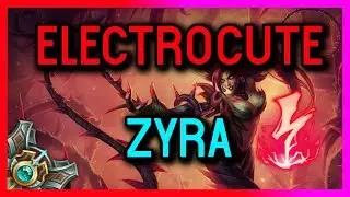 ELECTROCUTE ZYRA SUPPORT - MASTER SEASON 8  - League of Legends