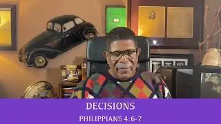 Pastor Walker - Decisions