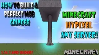 Minecraft Tutorial - Mob and EXP Grinder/Farm {Hypixel Skyblock} (Java Edition 1.14+)