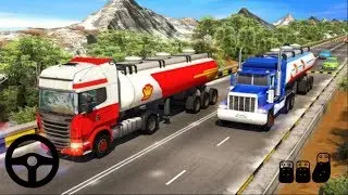 Oil Tanker Truck Driving 2018 - Euro Truck Oil Cargo Transport | Android Gameplay FHD