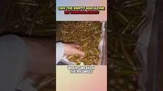 After The Bullets Are Fired, Can The Empty Magazine Be Thrown Away? #shorts