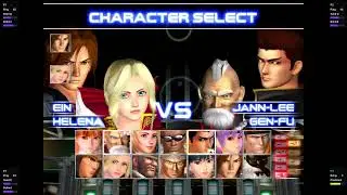 DOA2 - 4 player rollback netplay TAG mode (Arkadyzja + Flycast)