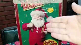 Repair of a 1999 Jingle Bell Rock Santa (and a little additional info).