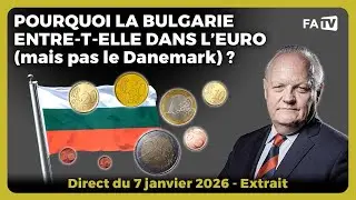 Pourquoi la Bulgarie entre-t-elle dans l'euro (mais pas le Danemark) ?