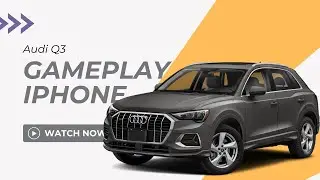Experience Luxury Driving with Audi Q3 2023 CarPlay Game Simulator on iPhone!