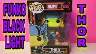 Funko Pop black light series 4 Thor (closer look) #shorts