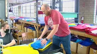 Local company sees massive spike in demand for Ukrainian flags
