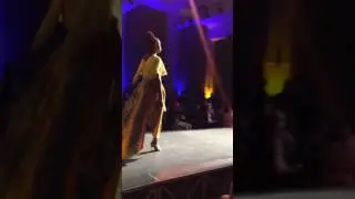 Final look African fashion week 2016