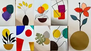 100+ Boho Art Painting Idea | Boho Art Painting on Canvas | Easy Boho Art