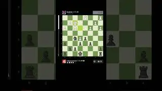 Reaching 1300 ELO Chess Game ♔ #shorts #short #chess #alirezafirouzja #magnus #chessgame #gaming