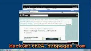 How To Change Videos To DVD Format