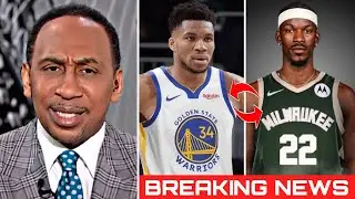 FIRST TAKE | Stephen A. - Kuminga to Nets? Warriors TRADE Butler for Giannis?