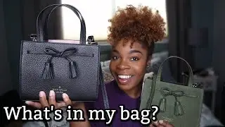 Kate Spade Hayes Mini Satchel Handbag WIMB | Whats in my bag | Tam Kam
