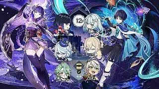 Abyss 4.2 - C0 Raiden Shogun Quickbloom / C6 Wanderer MonoAnemo