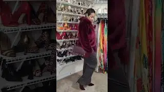 ЧЕЛЛЕНДЖ С ЗИМНИМ ПАЛЬТОМ - ДЕНЬ 2 | Бордовый искусственный мех #ootd #fashion #style