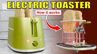 How An Electric Toaster Works | 3D Animation