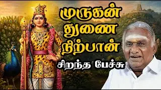 முருகன் துணை நிற்பான் -  இதுவரை கேட்டிராத தகவல்களுடன் - Murugan Thunai Nirpan - Best Tamil Speech