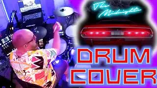 The Midnight - Days Of Thunder Drum Cover by Jason Heine