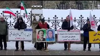 Iranians in Ottawa Rally to Support Iran Protests, Calling for a Free and Democratic Republic -1