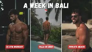 A Week Living in Bali 🇮🇩 | Training, Haircut, Steakhouse & Villa Life (Uluwatu & Ubud)