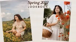 Spring Outfits 2022 Lookbook | Cottagecore, French Style, Vintage Style