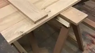 Oak Ledge & Braced Door