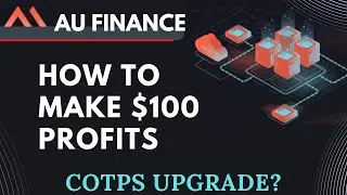 AUFIN DAY 1 | MAKE 5 TO 9% DAILY | COTPS SWAPNEX UPGRADE?