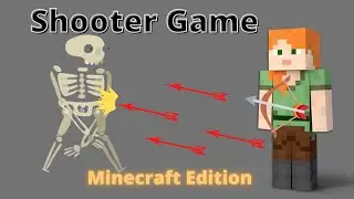 How to Make a Shooter Game | Scratch Tutorial | Minecraft Edition