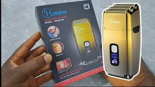 Unboxing Hatteker RSCW 767 foil shaver