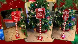 Increíble Buzón Navideño Hecho con Cartón Reciclado  🎄 🎅 ✨