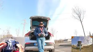 #FPVFREESTYLE  #RAW -  Free Fly - GoPro stickcam  Google Orqafpv