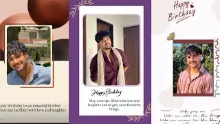 Instagram Birthday story ideas for men's 💡#storytips #storyideas #picsart #igstoryideas #formen#cute