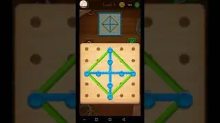 2nd Grade Level 1 Solution Line Puzzle Color String Art Walkthrough Gameplay