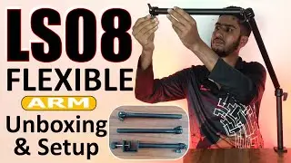 VIJIM LS08 Flexible Arm Professional Live Streaming Stand | Streaming and Review stand | SS Telecom
