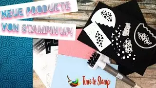 Meine neue Shoppingbeute | Neue Stanzformen | Neue Prägeformen | Bürstenspitze für Aufheb-Helfer