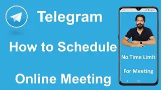 How to Schedule Meeting On Telegram & Create Link