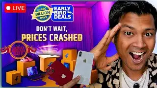 LIVE 🔥 Flipkart BBD & Amazon Sale 2025 &ndash; Best Smartphone Deals REVEALED! iPhone 16 Pro Samsung IQOO