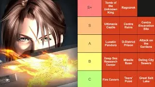 All 15 Final Fantasy VIII Dungeons RANKED! (Final Fantasy Tier List)