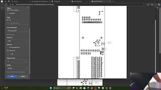 Allegro PCB: Layout PDF export, print & check scale factor, Board size & footprint size Part3