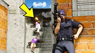 OPERAÇÃO DO BAEP NA FAVELA CONCLUÍDA COM SUCESSO! ( INSANO ) - GTA 5 : MOD POLICIA