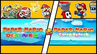 Paper Mario Trailer Differences
