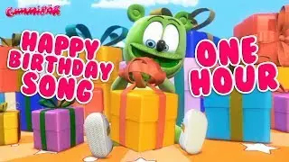 Happy Birthday To You ONE HOUR Happy Birthday Song * Gummib&auml;r Gummy Bear Song
