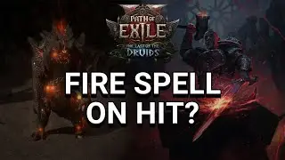 PoE 2 - Fire Spell on Hit Smith of Kitava n&iacute;č&iacute; monstra i FPS